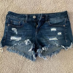 Express cut off shorts
